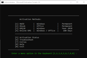 Active Windows 10 và 11 Bằng CMD-1